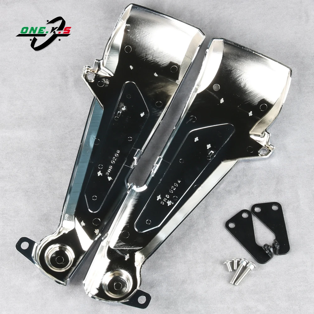 Front Shock-AbsoRbing Cover For Honda Goldwing GL1800 2018~2022 Motorcycle Chrome Fairing ABS Plastic Chrome Decoration Parts