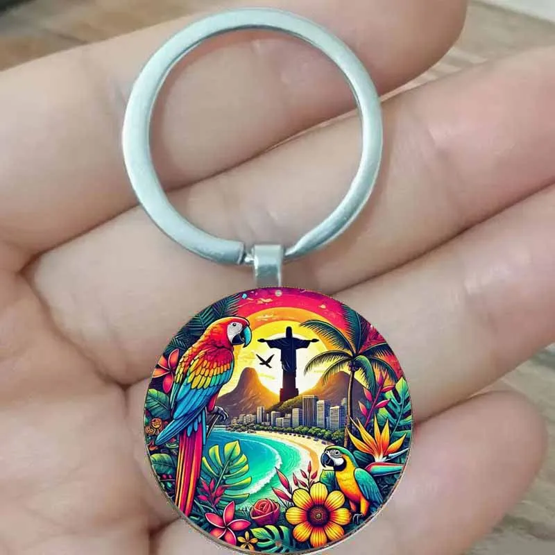 

Mermaid Pirate Fun Retro Keychain, Creative Gift for Family Keychains, Perfect for Family and Friends Gifts