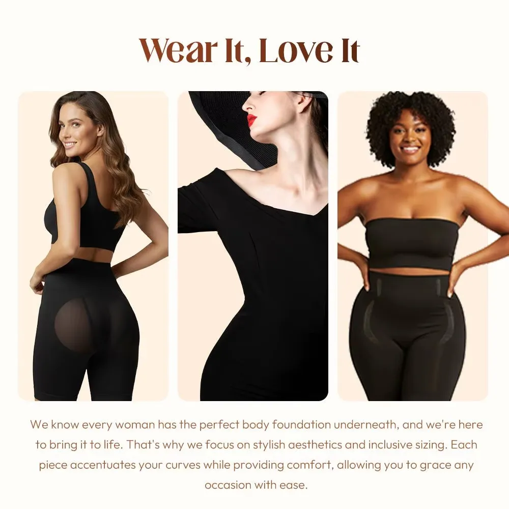 Magic High-waisted Shaping Pants Postpartum Recovery Body Shaper Pants Seamless Underwear Safety Butt Lifting