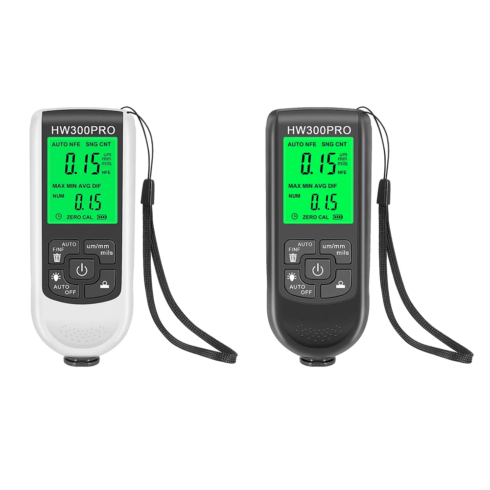 

Измеритель толщины пленки 0-2000 мкм, цифровой дисплей, тестер толщины автомобильной краски, ручные инструменты для покраски автомобилей, Fe/nfe