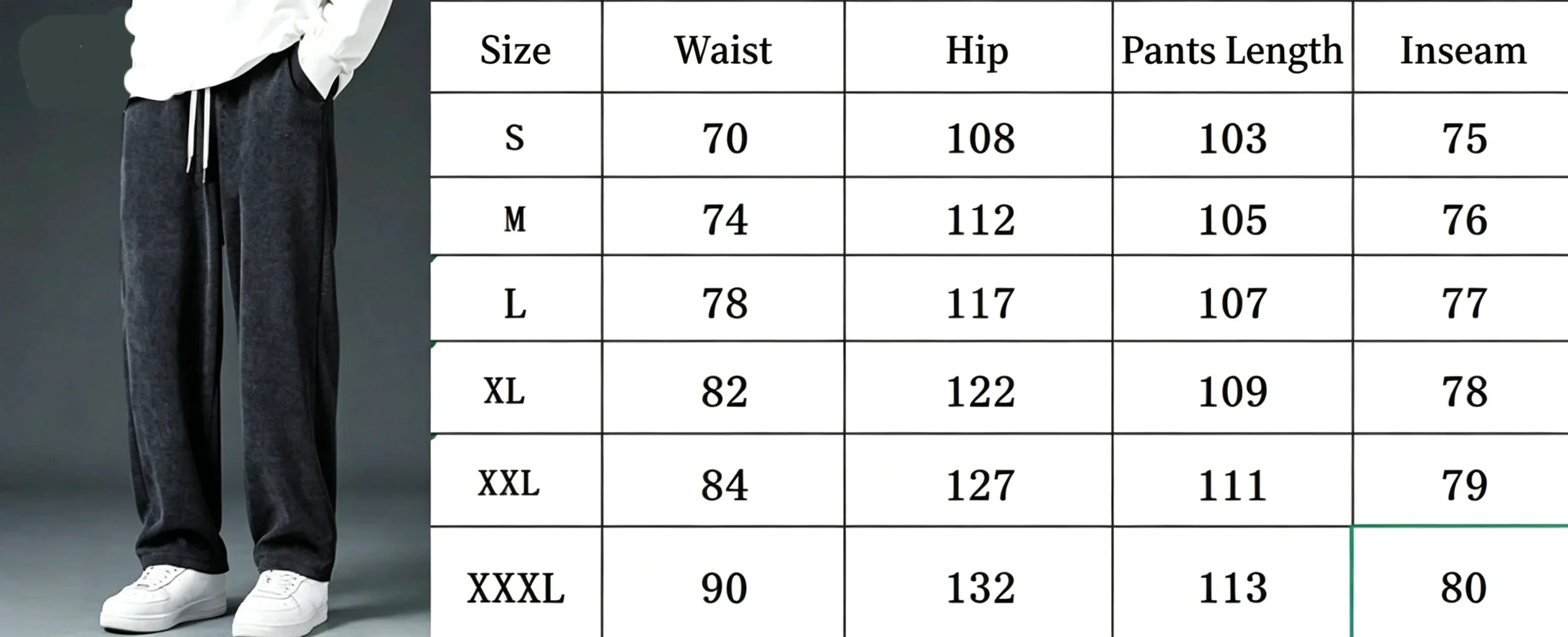 Herren Premium Cord-Businesshose, Weiche Büro-Hose mit Hoher Taille und Geradem Bein, Bequeme Cord-Freizeithose – Detail 1