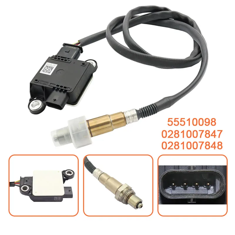 

Exhaust Particulate Matter Sensor PM Sensor For Opel Vauxhall Astra 2015-2024 1.6 CDTi 55510098 0281007847 0281007848