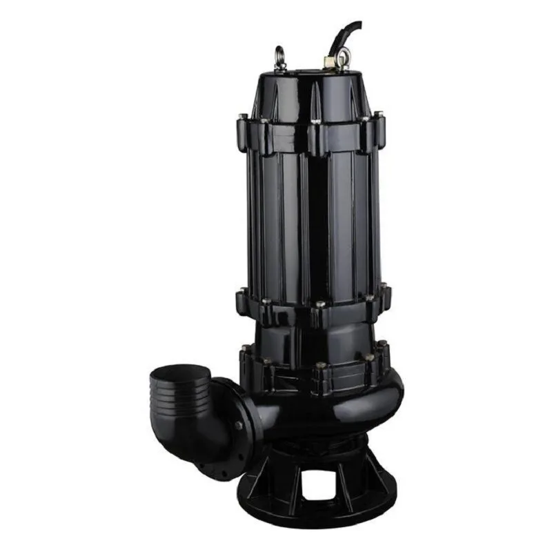 WQ Submersible Sewage Pump Non-clogging High Flow High Lift Mud Submersible Pumping Feces Slag Paddle Pump