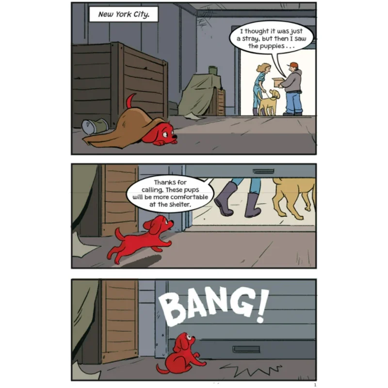 Clifford the Big Red Dog Movie Graphic Novel, Children's books aged 7 8 9 10 English books, Graphic Novels 9781338665109