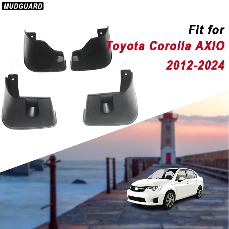 Guardabarros específicos para vehículos para Toyota Corolla AXIO 2007-2024 Guardabarros de ajuste personalizado: resistentes y rápidos para Instair