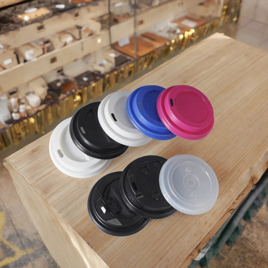 12オンス、14オンス、16オンスの使い捨てPET飲料カップ（蓋付き）、エコフレンドリーなPP素材、ミルクティー、ボバ、バブルティー用