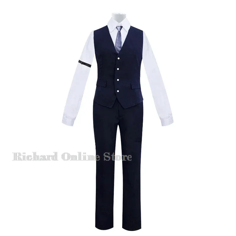 

Shen Xinghui Anime Game Love And Deep Space Cosplay Costume Clothes Free Gift Pendant Uniform Cosplay Deacon Halloween Party