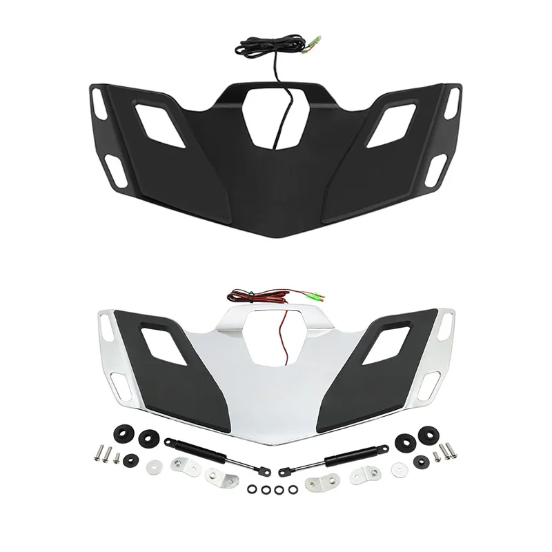 

Motorcycle Rear Trunk Luggage Rack LED Brake Light For Honda Goldwing GL1800 2018-2020