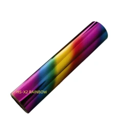 15cm x 3m rose gold heat transfer hot stamping foil paper toner reactive gliding holographic foil for DIY Crafts
