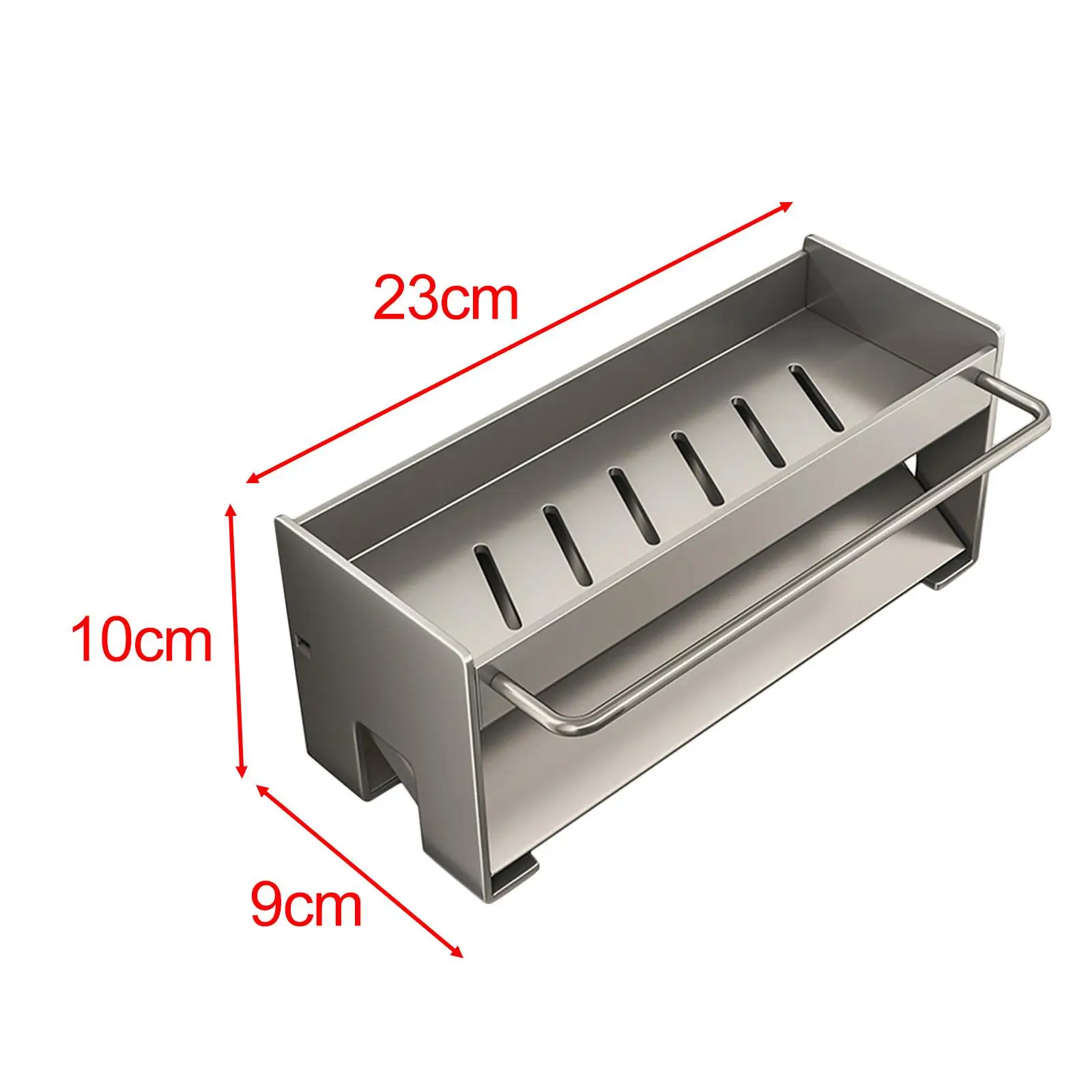 sink-sponge-drain-rack-soap-cloth-holder-multifunctional-sink-organizer-dish