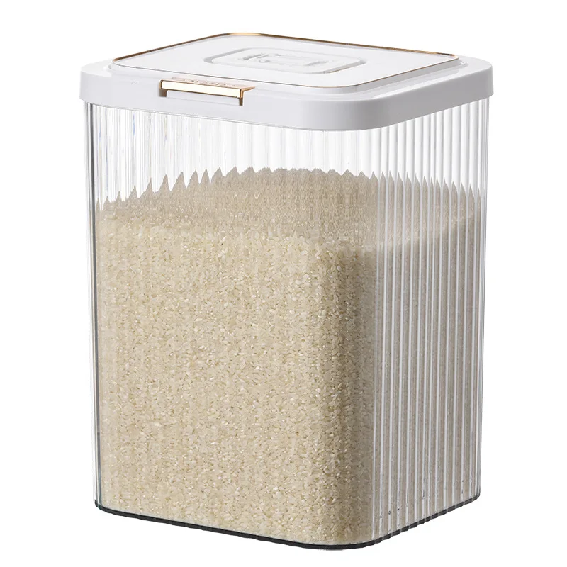 

1.5G Kitchen Storage Container Large Food Storage Container Rice Barrels Sealed Cereal Dispenser Rice Beans Pet Food Tank Grain