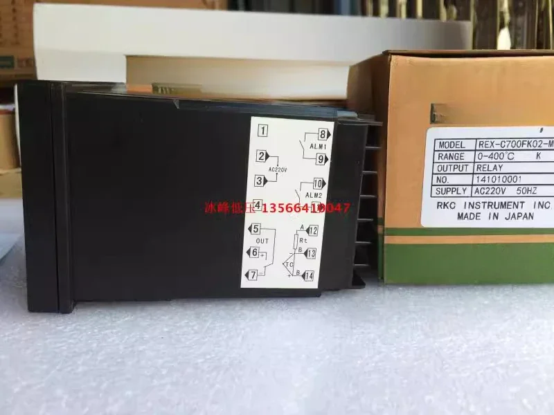 Japanese Physical and Chemical REX-C700 FK02-M * AN Intelligent Temperature Controller K-type Relay Output
