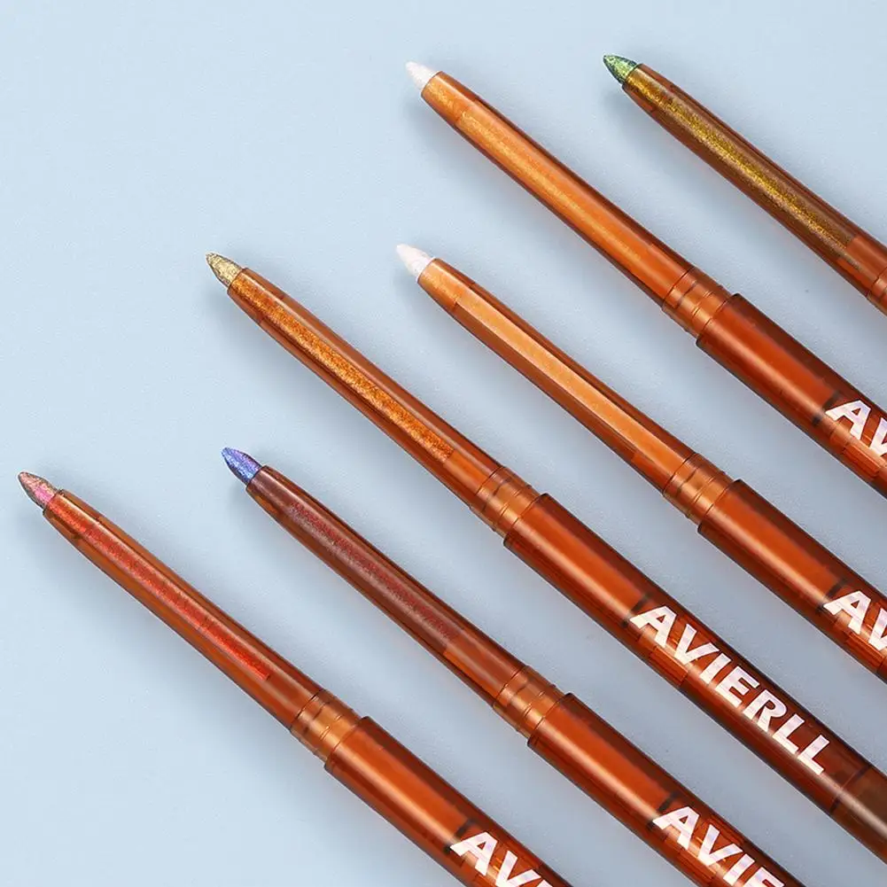 6 Color Chameleons Eyeliner Liquid Pearl Gloss Shiny Metallic Eyeshadow Liner Multi Chrome Color Aurora Eye Makeup Glitter Pen