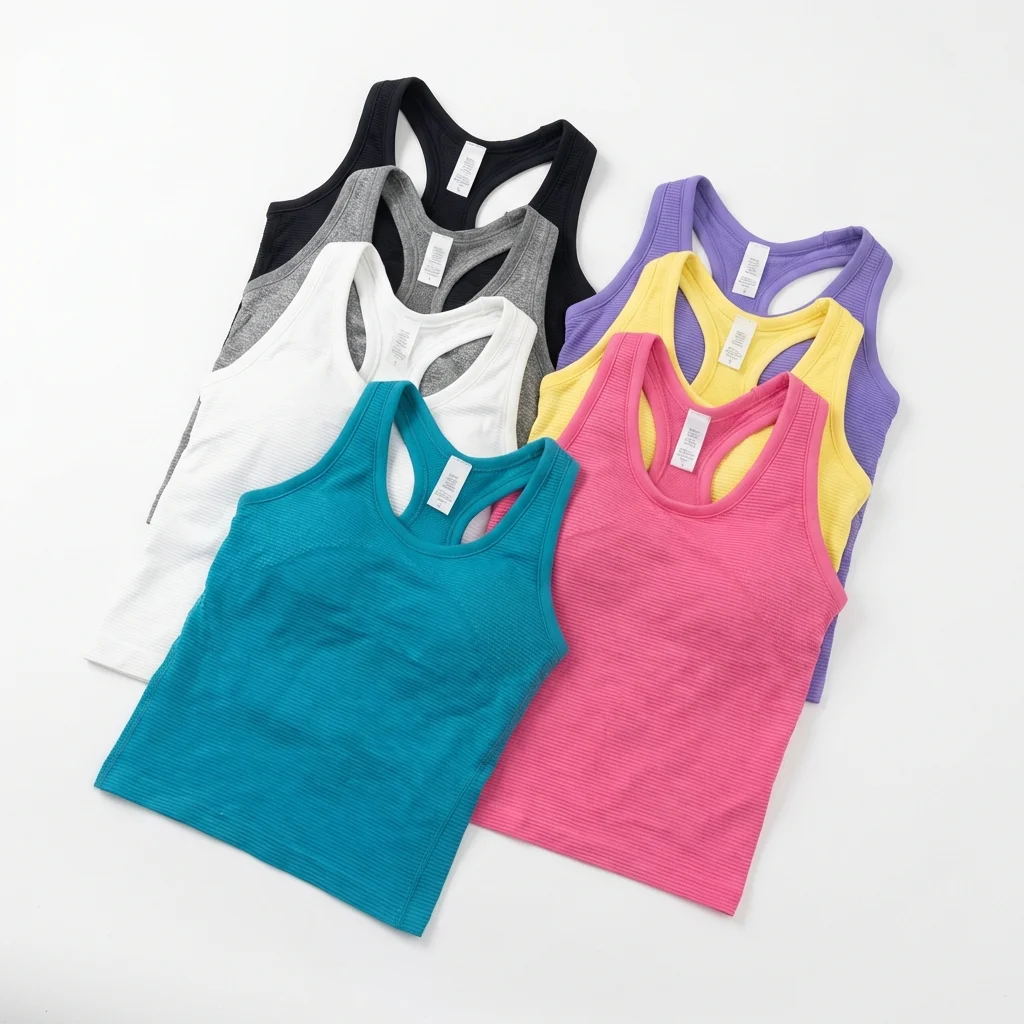 Chaleco Deportivo Sin Mangas para Mujer, Ajustado, de Secado Rápido, Informal, para Fitness, Running, Yoga y Pilates