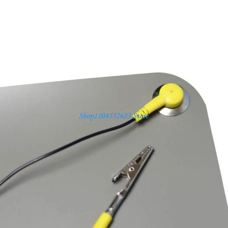 

Y6GD Electronics Repair Anti Static Desk Mats Set with Grounding Line and Wrist Straps