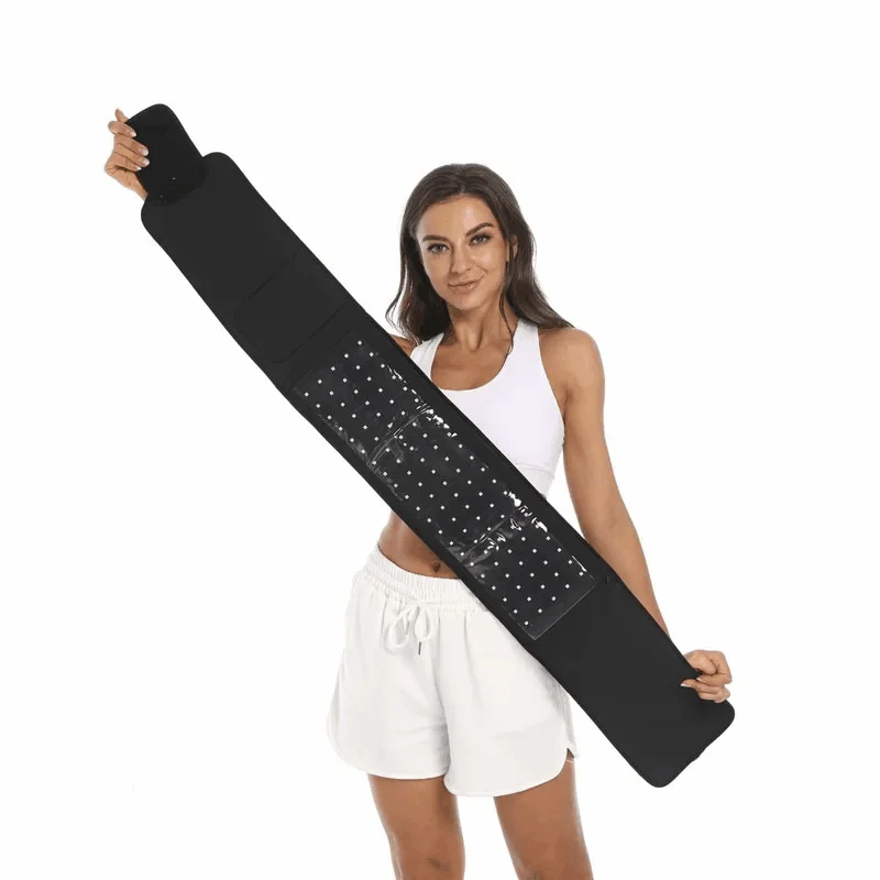 660nm 850nm Body Physical LED Near Infrared Red Light Pain Relief Therapy Laser Lipo Wrap Belt Hernia Mat Blanket Spa