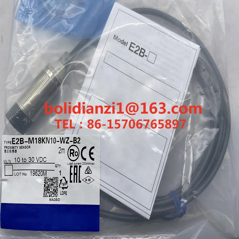 all-new inductive proximity switch   E2B-M18KS05-WZ-C1 E2B-M18KN10-WP-C1 M18KS05-WP-B1