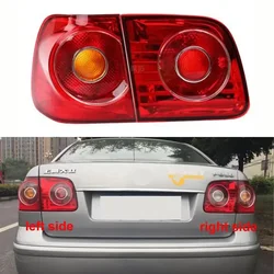 For Volkswagen VW Polo 2006-2010 Sedan Car Accessories Taillight Real Brake Stop Lights Parking Lamp No Line No Light