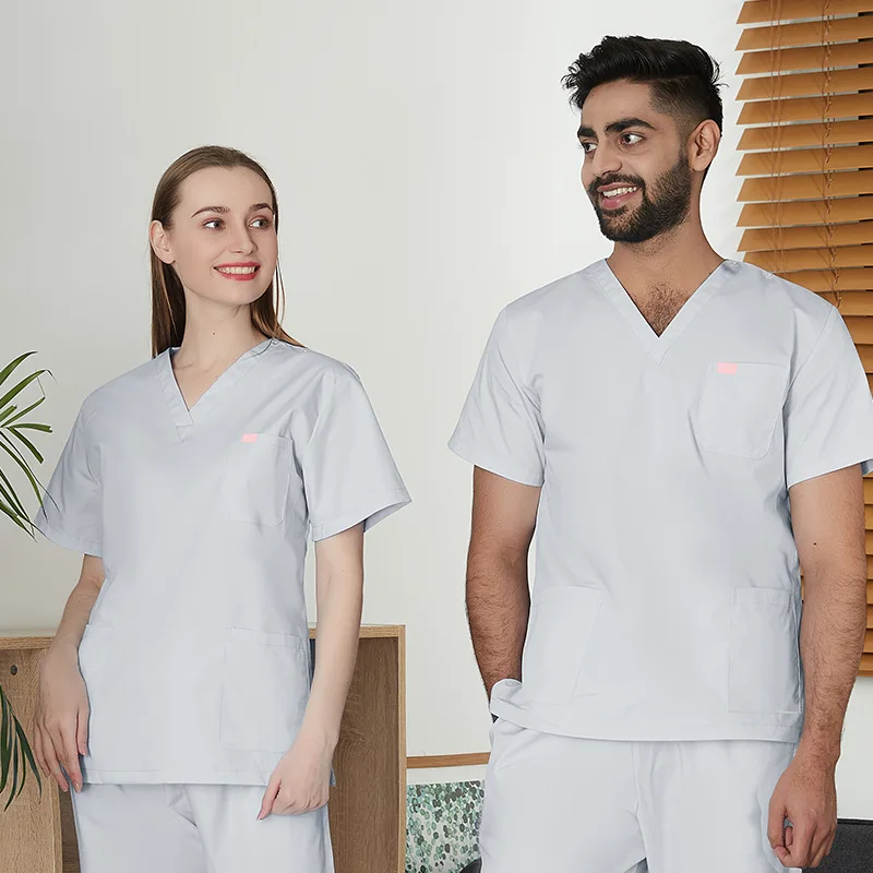 Traje de lavado a mano para enfermera, uniforme médico para sala de operaciones, conjunto de exfoliación, traje de cirugía para clínica hospitalaria, ropa de trabajo para salón de belleza y farmacia