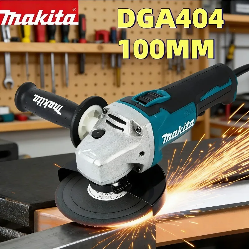 

Makita DGA404 100MM Electric Angle Grinder Grinder Brushless Cordless Grinding Polishing Cutting Machine Power Tool Metal Wood