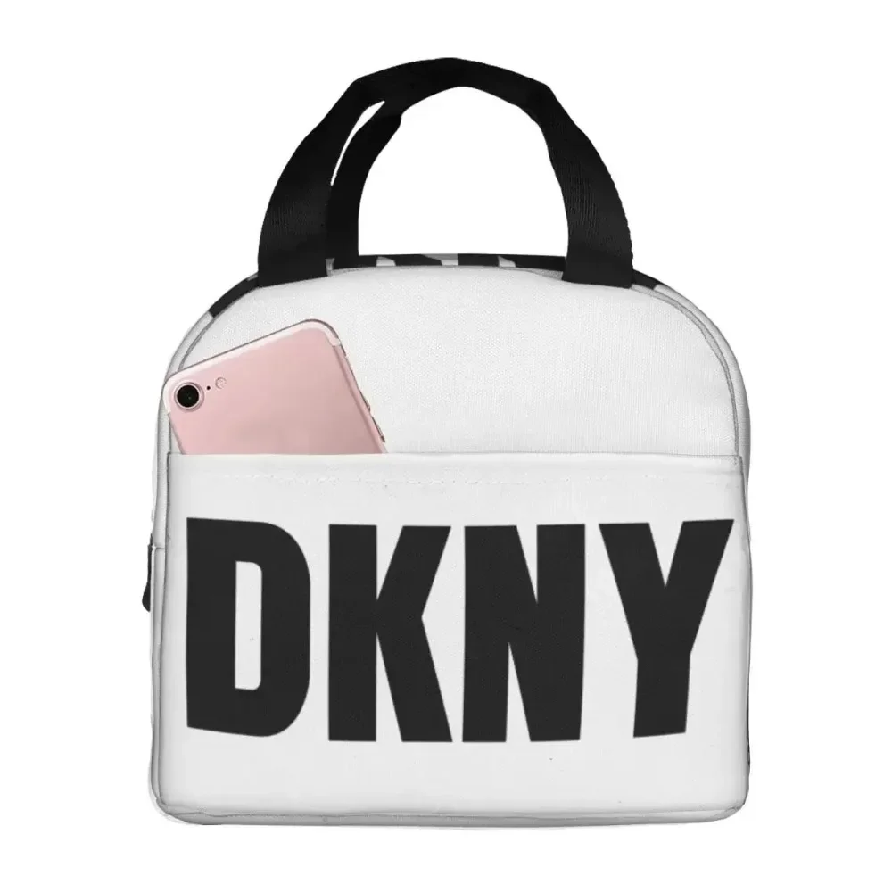 DKNYs Merch Lunch Bag Portable Insulated Oxford Cooler Bag Thermal Food Picnic Lunch Box