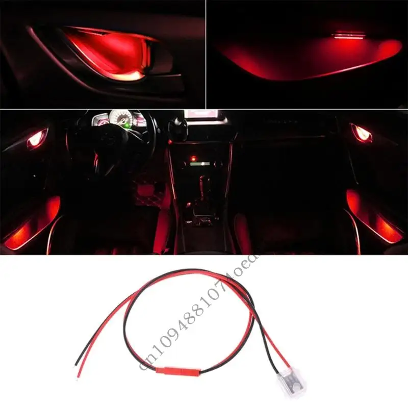 Car Storage Box Light 12V 1W Interior Handle Lamp Piece for Night Access and Low-Light Item Pickup in Vehicle Cabins