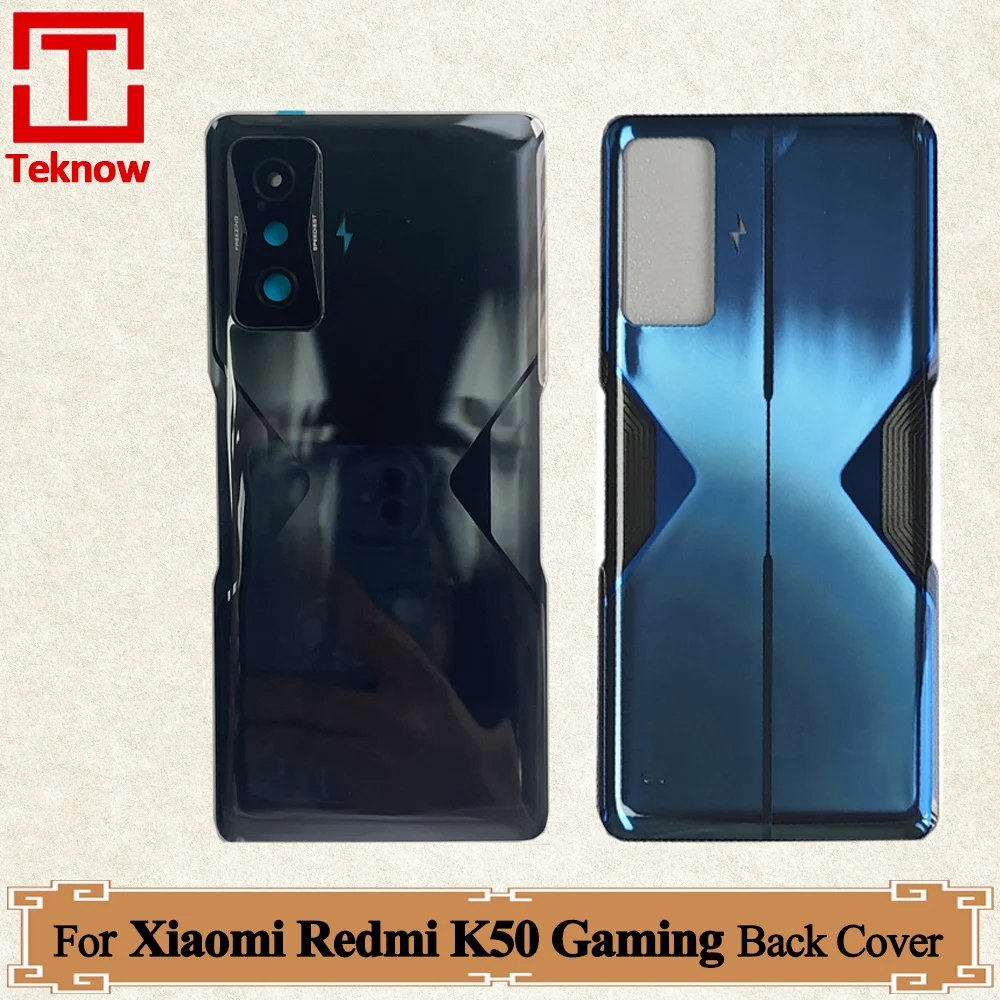 

AAA+ quality Battery Cover For Xiaomi Redmi K50 Gaming Back Cover Rear Case Door Housing For Redmi K50 Gaming 21121210C Replace