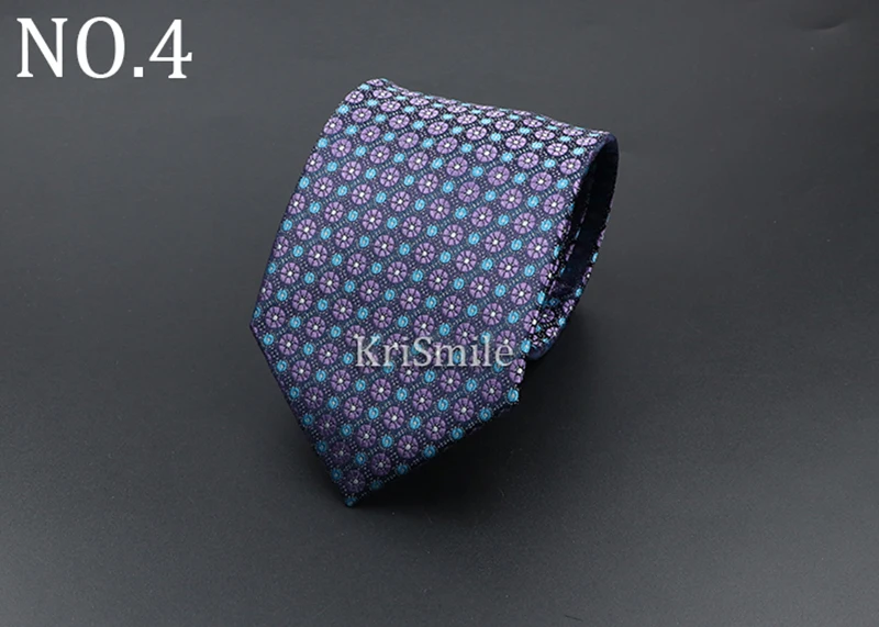 Novelty Ties For Men Cartoon Dog Dots Paisley Striped Fashion Mens Business Meeting Wedding Tuxedo Suit Shirt Daily - detail 7