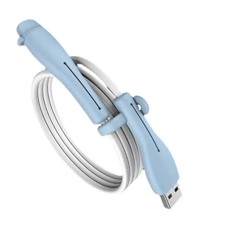 Type C USB Cable Protector for Apple AtoL 20W for Android Type C ATC Microusb USB Cable Protective Cover Case Sleeve