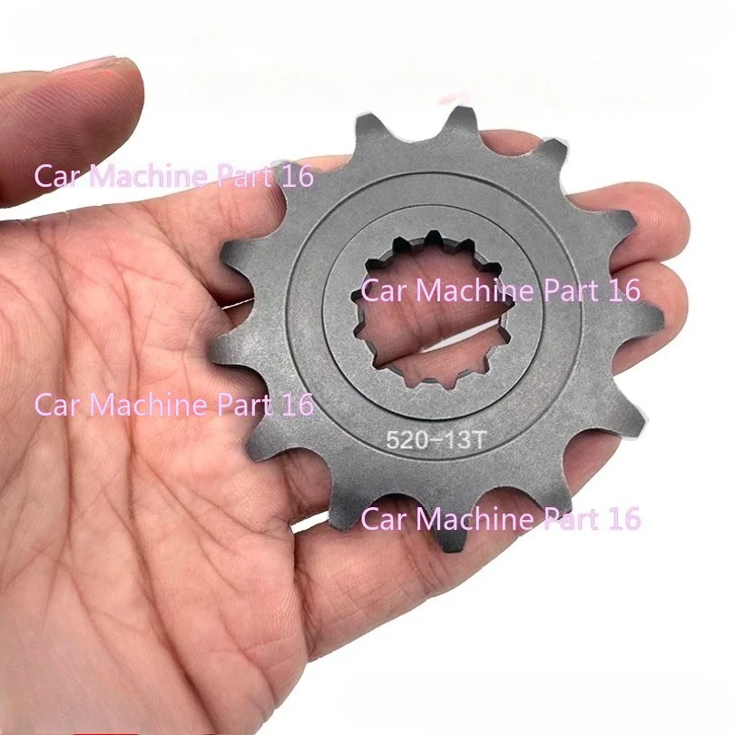 13T For CFMOTO 450SR 450NK 450MT Motorcycle Front Sprocket Chain Wheel Front Fly Wheel Pinion