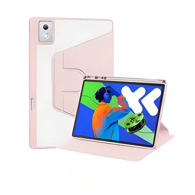 

Чехол для Lenovo Idea Tab Plus 12,1 TB361FU K12 Pro 12,7 11 M11 B11 K11 Xiaoxin Pad 12,1 11 Вращающийся акриловый чехол со слотом для ручки