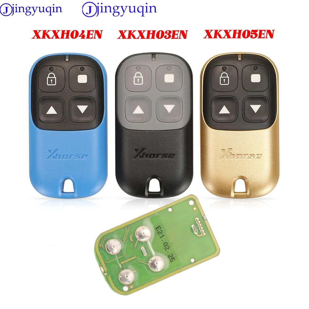 jingyuqin XKXH03EN XKXH05EN XKXH04EN Xhorse Wire Universal Remote Key For Vvdi Key Tool Vvdi2 Garage Door English Version