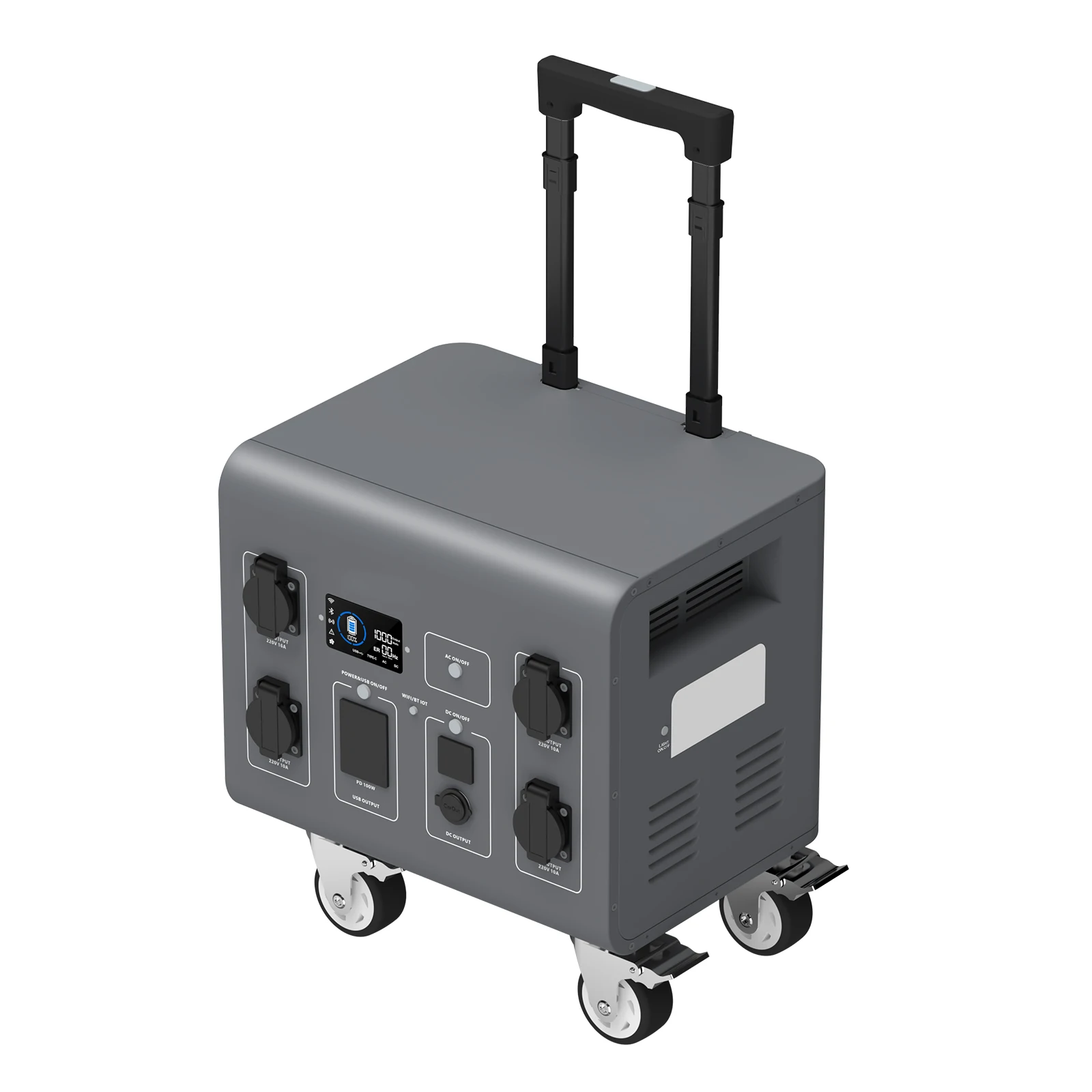 Portable solar power station 2500w 3000w 5000w 3kw 5kw 10kw generator camping 110v 220v solar portable power station