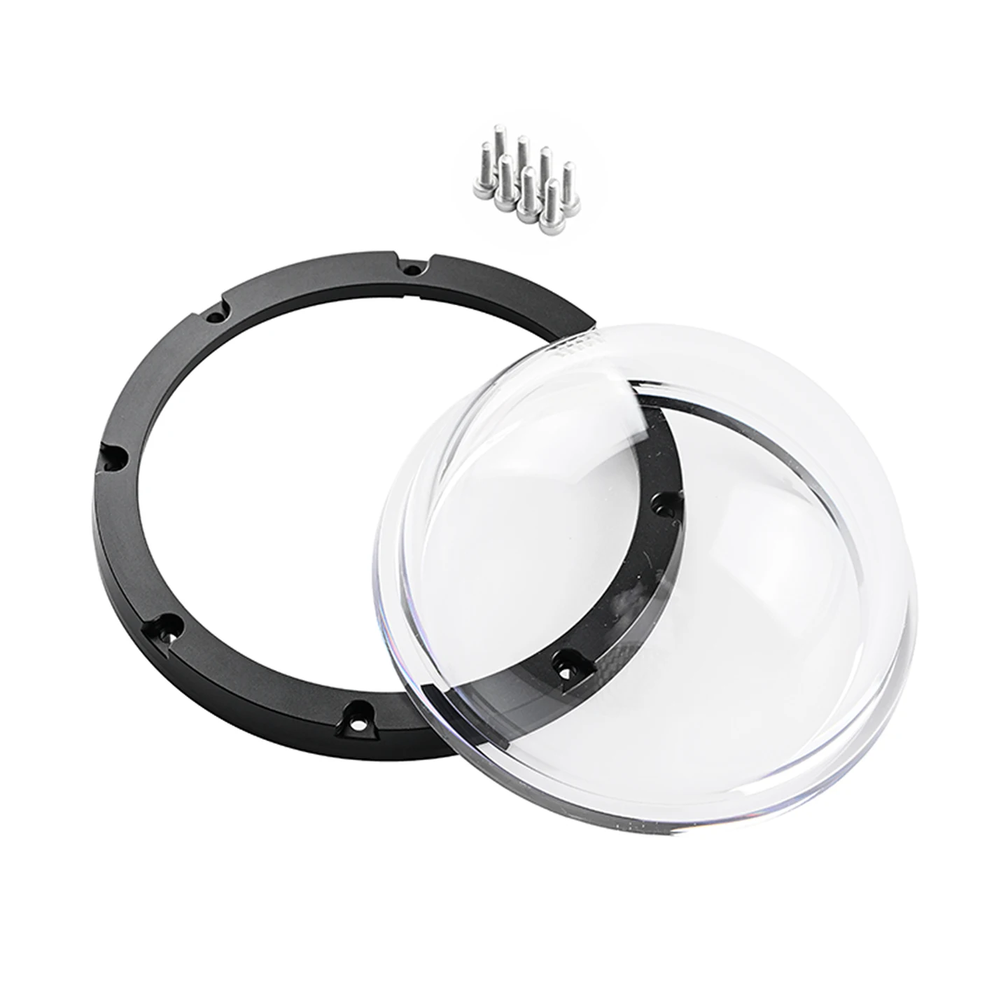 

Крышка полусфера Герметичная кабина для подводного робота Электронная кабина ROV Прозрачный шаровой чехол для ПК Высокая точность и без пыли