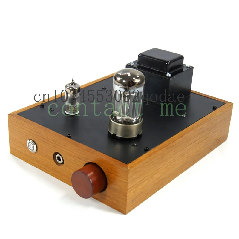 12AT7+6080 tube headphone amplifier E1, noiseless headphone power amplifier, suitable for 16 ohm-600 ohm headphones