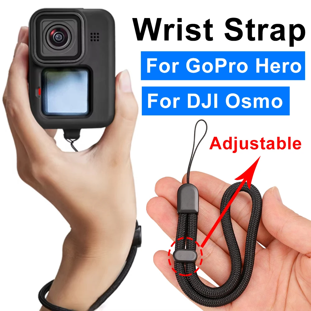 Hand Wrist Strap Lanyard Wristlet Straps For Cell Phone Case Holder Camera Strap For GoPro for DJI Pocket 4 Wrist Band Lanyard