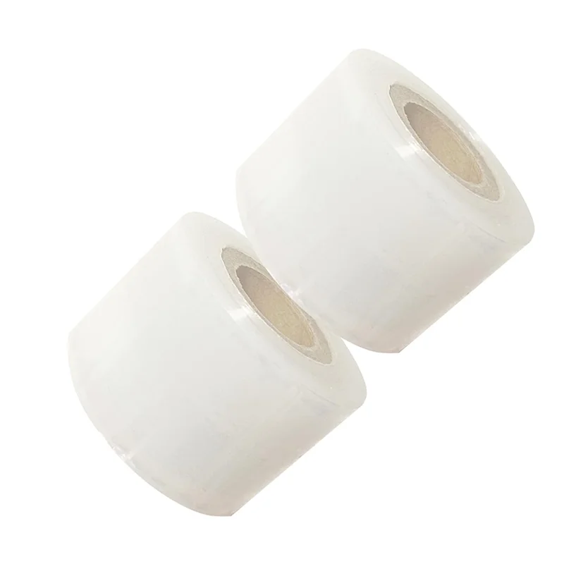 

A76K Mini Stretch Wrap For Bottle Jars Seals Heavy Duty Stretch Film Unheated Bottle Packing Supplies Shrink Wrap Roll 2Pcs
