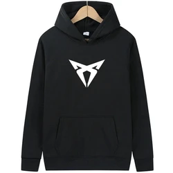 Brand Car Logo Hoodies Men Women Printing CUPRo Hooded Sweatshirts Winter Autumn Clothes Couple Outdoor Pullover Euro Size