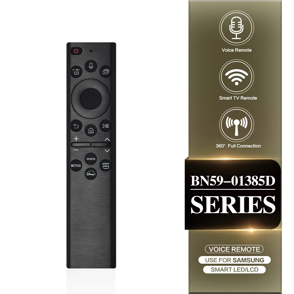 BN59-01385D พลังงานแสงอาทิตย์สําหรับ Samsung Smart Voice รีโมทคอนโทรลแผงพลังงานแสงอาทิตย์สําหรับ Samsung QLED 4K สมาร์ททีวี 2022 RMCSPB1EP1