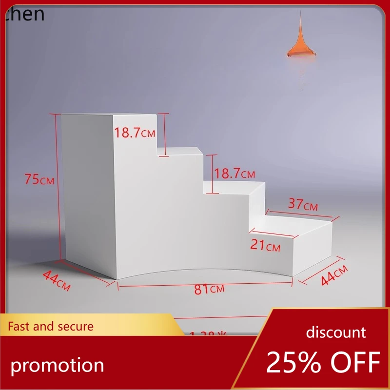 ZML Curve Display Stand Table Window Floor High Low Exhibition Stand Flow Table
