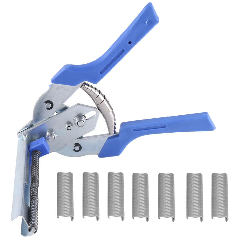 

M Nail Ring Pliers Kit For Fence Fastening Upholstery Installation Cage Repair Pliers 5 Boxes Of 3000 Nails-[97Lemons]