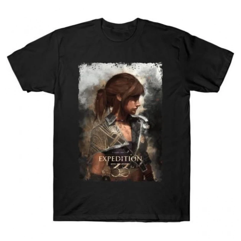 

Sciel - Clair Obscur Expedition 33 Gift for gamer 100% cotton printed tee Short Sleeve Graphic T-Shirt All size tops S-6XL