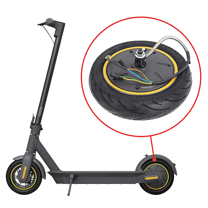 Disponibile Pneumatico per scooter elettrico con accessori adatti per Max G30 Sostituzione ruota antiscivolo Pneumatico solido da 10 pollici Pneumatico per scooter