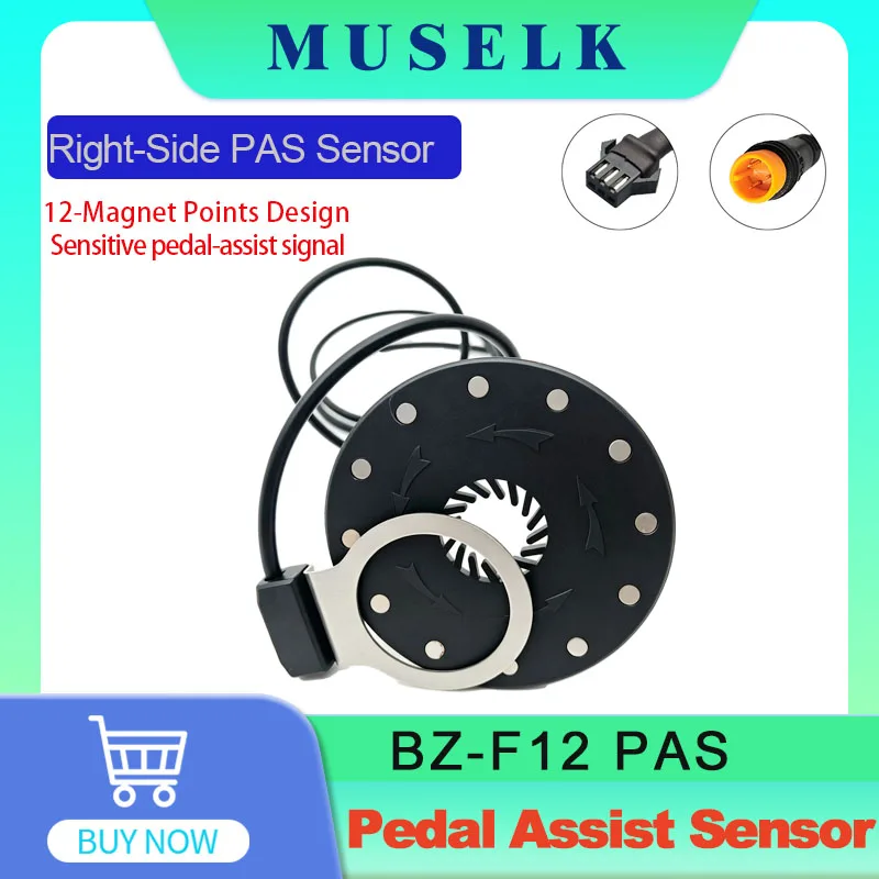 Kunteng Series Power Assisted Magnetic Dot Electric Bicycle Right Side Bicycle PAS12 Magnetic Pedal Assist Sensor F12R Easy to a