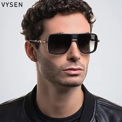 Vintage Steampunk Square Sunglasses Men 2026 Luxury Brand Designer Classic Sun Glasses For Male Fashion UV Protection Eyewear