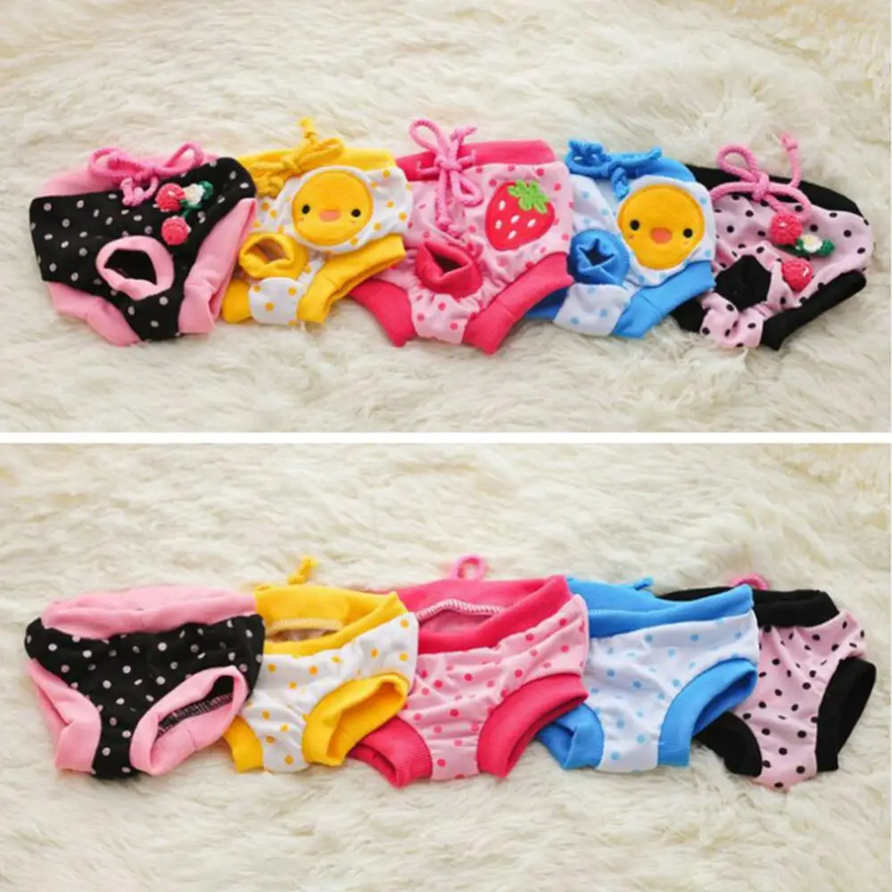 Puppy Diaper Pants Pet Female Dog Menstrual Physiological Sanitary Short Panty