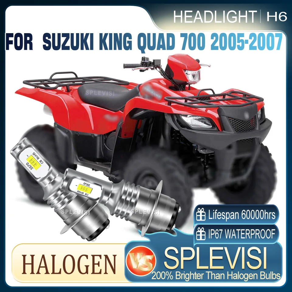 

Long Service Life Flexible Installation durable led H6 motorcycle motorcycle Headlight For Suzuki King Quad 700 2005 2006 2007