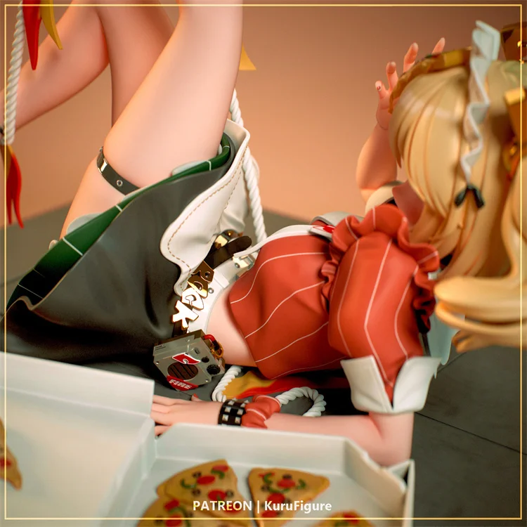 LinDeekin D104 Aangepaste 3D Garage Kits Ongeverfd Figuur GK Modellen Witte hars Ongemonteerde puzzel van karaktermodellen