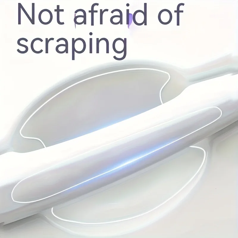 

Universal Invisible Car Door Handle Protective Sticker Anti-Collision Strip Automotive Accessories