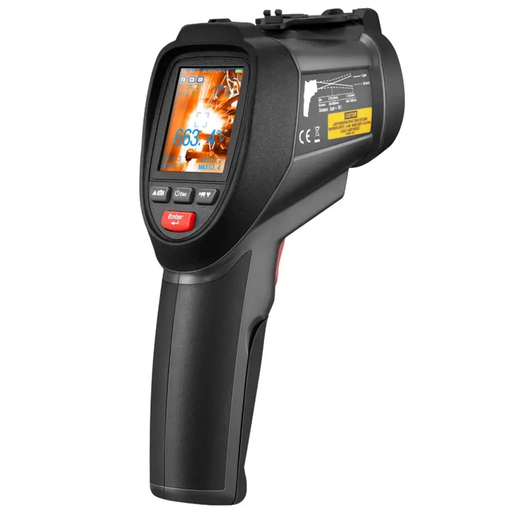 

CEM DT-9861 1600 celsius Video Camera Rechargeable Data logger Infrared Industrial Thermometer